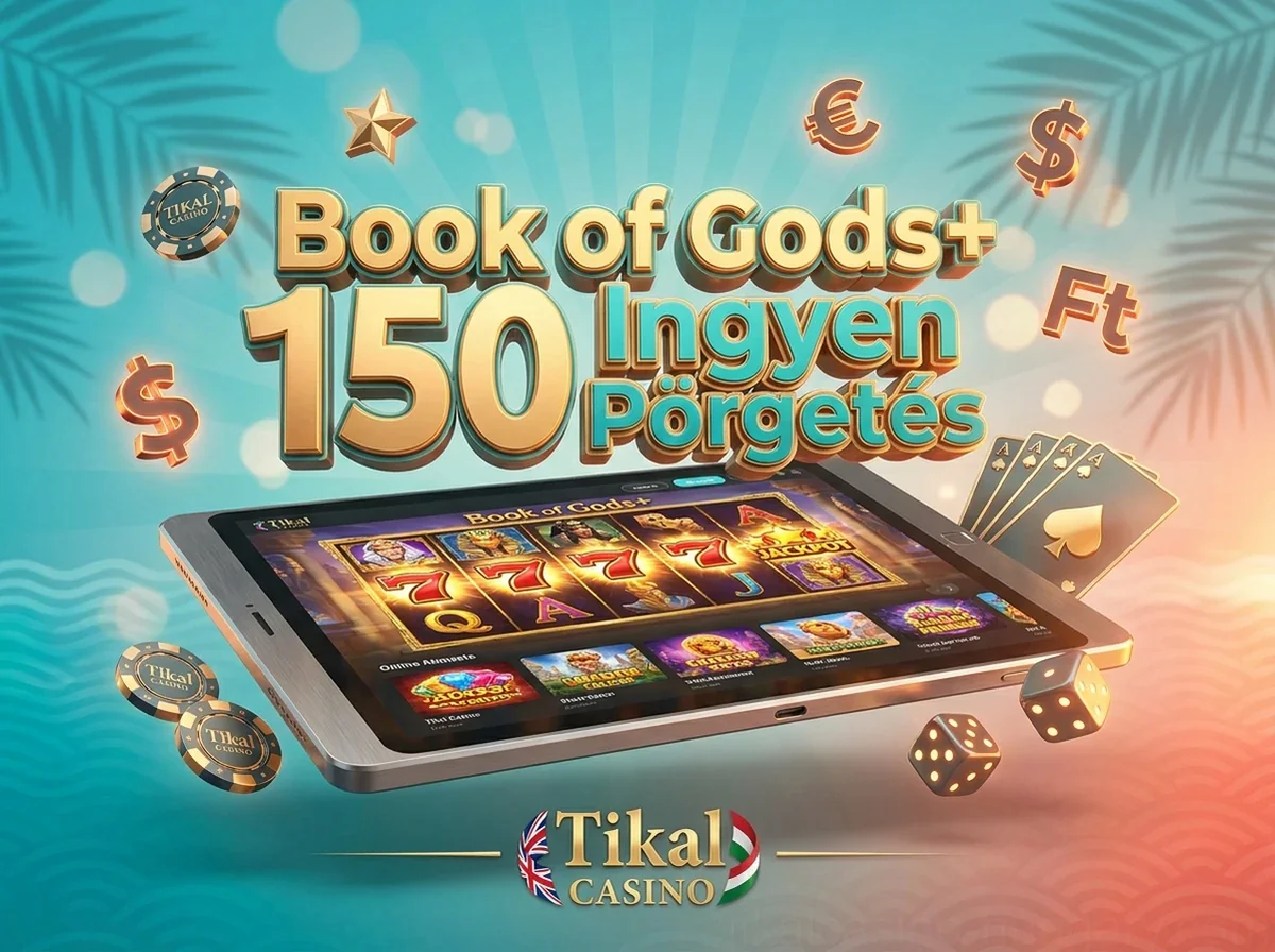 Book of Gods+ 150 Ingyen Pörgetés